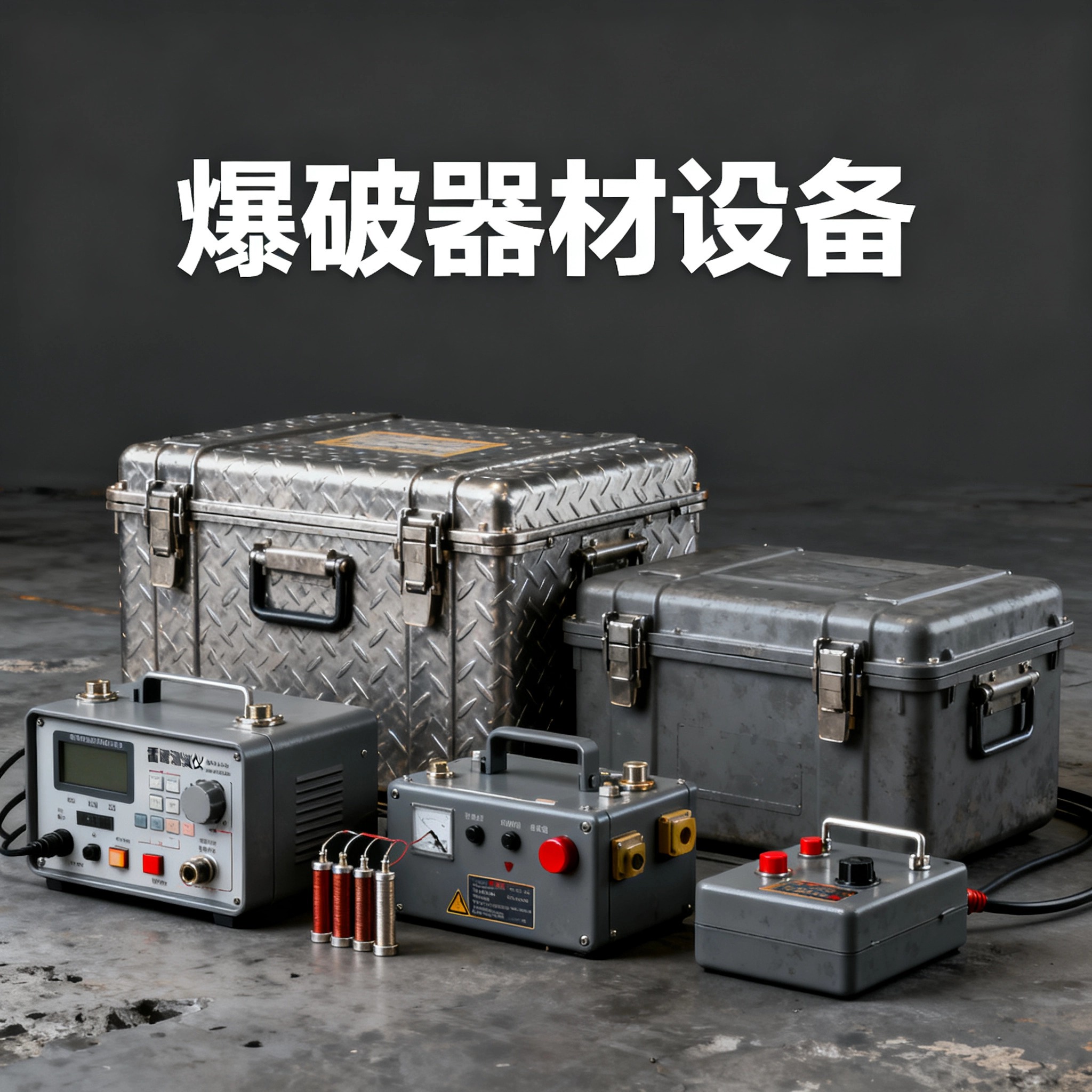 忻城爆破工程师的“兵器库”：常用器材一册通